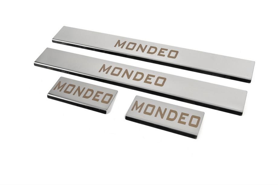 Ford Mondeo 2014-2022 Capace praguri usi (4 buc, inox) Foto 2