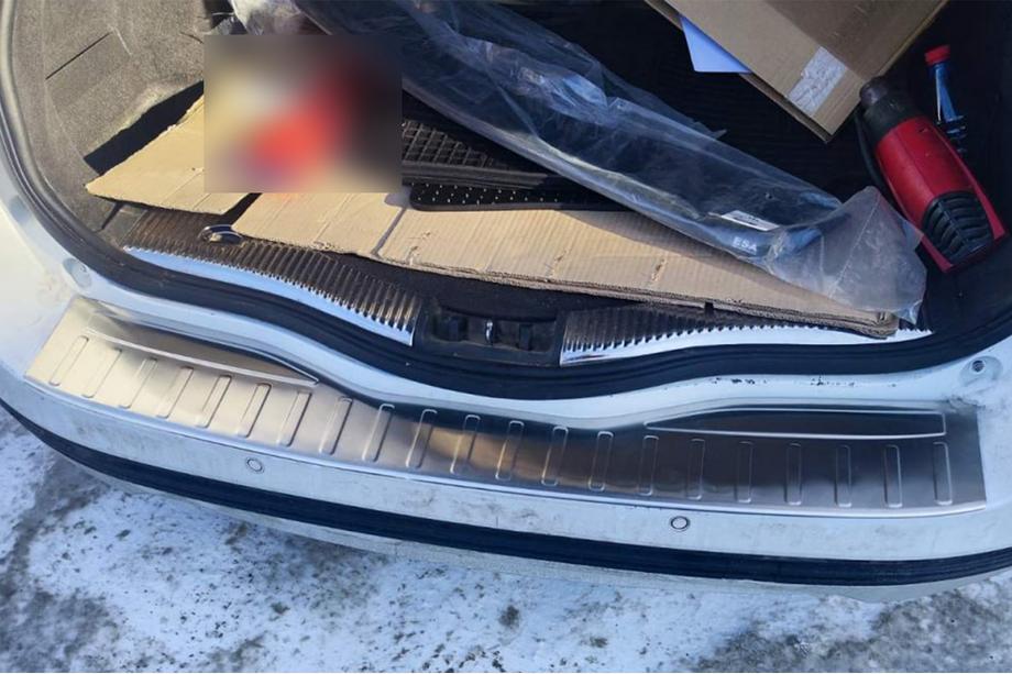 Ford Mondeo 2014-2022 Protectie bara spate Carmos (SW, inox) Foto 1