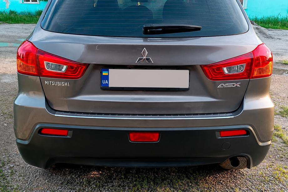 Mitsubishi ASX 2010-2023 Protectie bara spate din otel inoxidabil Carmos (2010-2019) Foto 1
