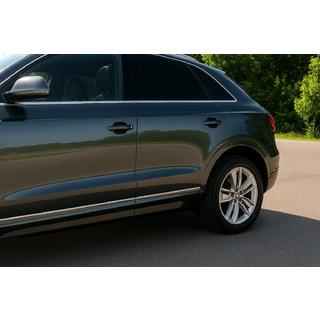 Molduri Usa Otel Inoxidabil (4 buc) Audi Q3 2011-2019 foto 3