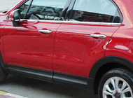 Fiat 500X 2014-2024 Molduri geam inox (4 buc) foto 3