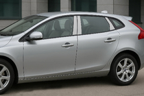 Volvo V40 2012- Capace stalpi usa inox foto 1