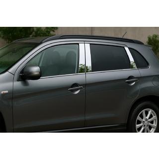 Capace stalpi usa din otel inoxidabil (6 buc) Mitsubishi ASX 2010-2023 foto 1