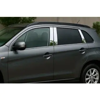 Capace stalpi usa din otel inoxidabil (6 buc) Mitsubishi ASX 2010-2023 foto 1