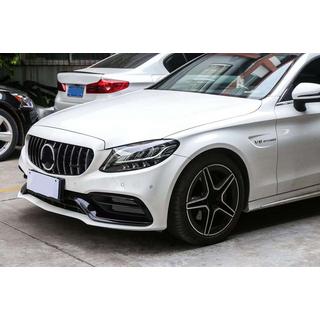 Kit caroserie cu difuzor (design AMG C63 2018-2021) foto 1
