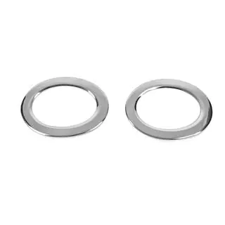 Capace proiectoare ceata Carmos (2 buc, inox) foto 2
