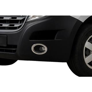 Capace proiectoare ceata Carmos (2 buc, inox) Nissan NV400 2010-2024 foto 1
