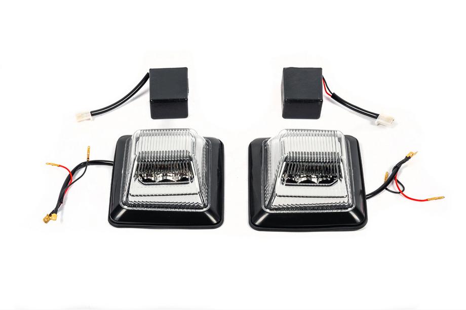 Mercedes G class W463 1990-2018 Semnalizari OEM Clear Design (2 buc) Image