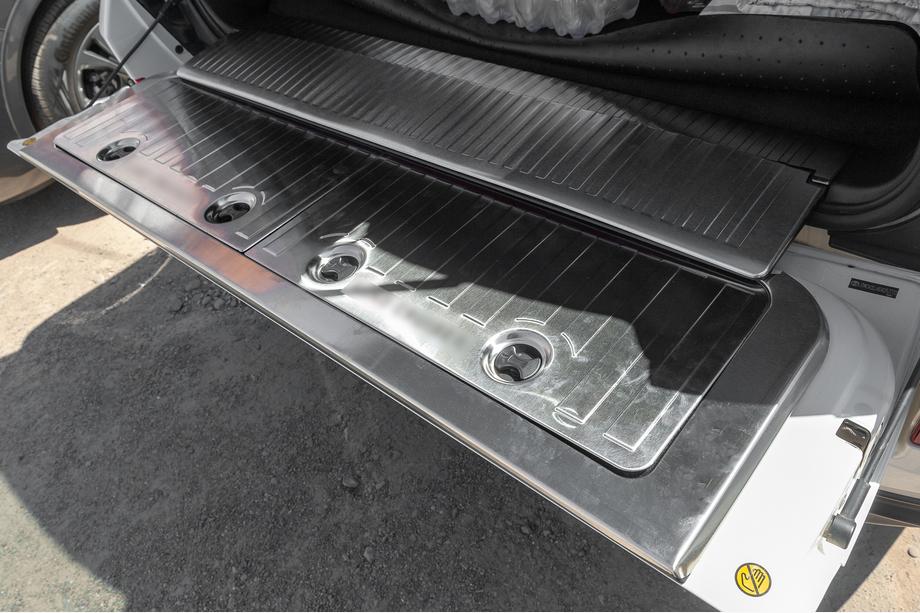 Toyota Land Cruiser 200 2007-2021 Set inserturi portbagaj inox Foto 8