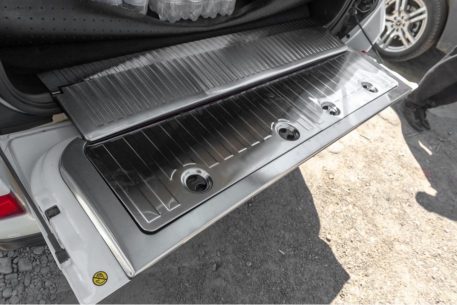 Toyota Land Cruiser 200 2007-2021 Set inserturi portbagaj inox Foto 1