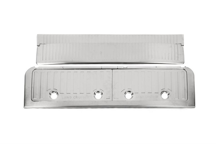 Toyota Land Cruiser 200 2007-2021 Set inserturi portbagaj inox Foto 4