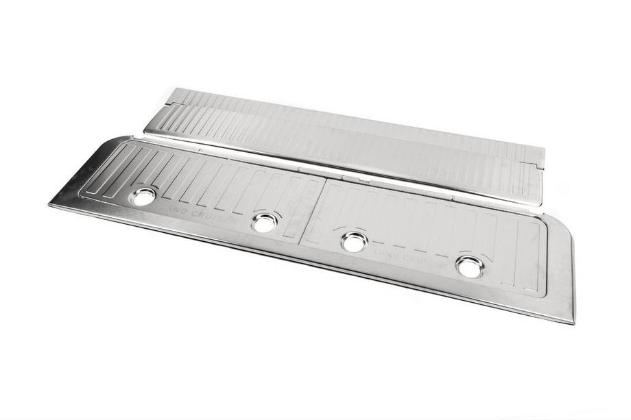 Toyota Land Cruiser 200 2007-2021 Set inserturi portbagaj inox Foto 5