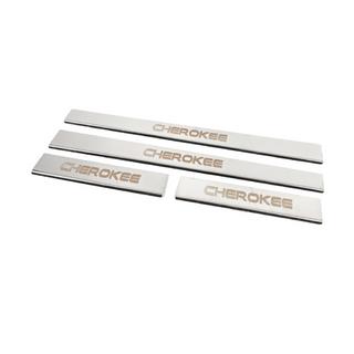 Praguri Carmos V-2 (4 buc, inox) Jeep Grand Cherokee WK 2004-2010 foto 2