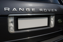 Range Rover III L322 2002-2012 Ornament deasupra placutei de inmatriculare (Carmos inox) foto 1