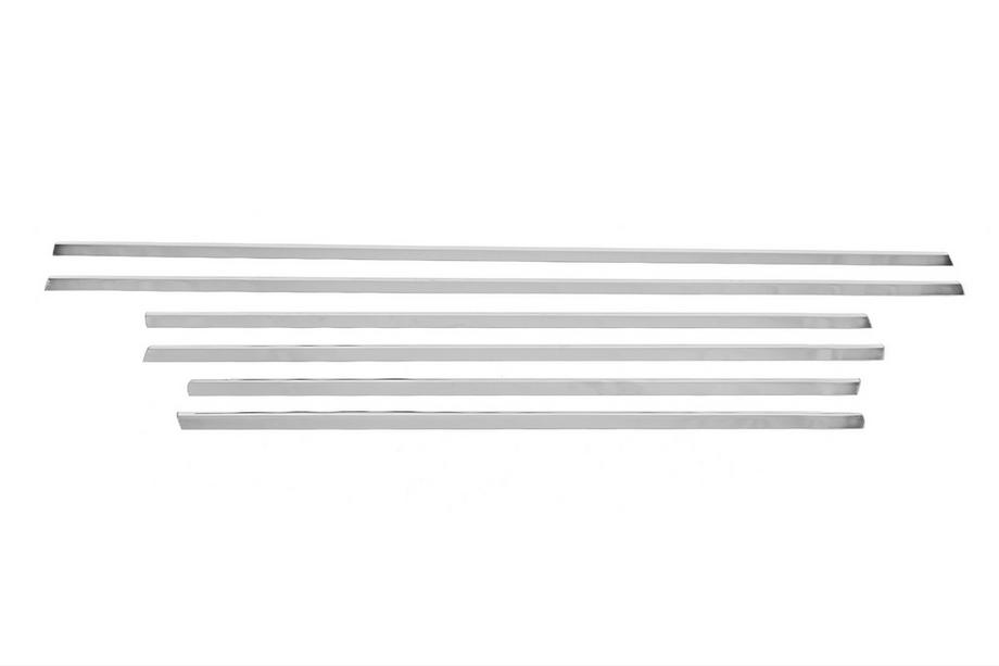 Mercedes E-class W212 2009-2016 Ornamente Geamuri (SW) (6 buc, Inox) Foto 2