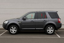 Land Rover Freelander II 2006–2014 Ornamente geamuri inox (6 buc) foto 1