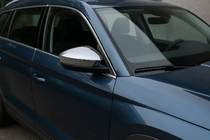 Skoda Kodiaq 2016-2023 Capace Oglinzi (2 buc, Otel Inoxidabil) Carmos foto 1