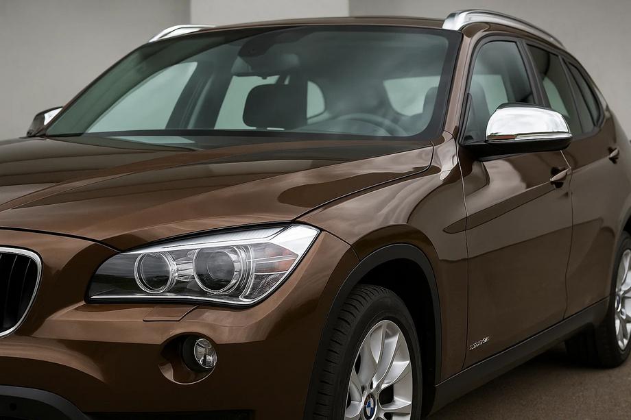 BMW X1 E84 2009-2015 Capace Oglinzi (2 buc, Otel Inoxidabil) Carmos Foto 3