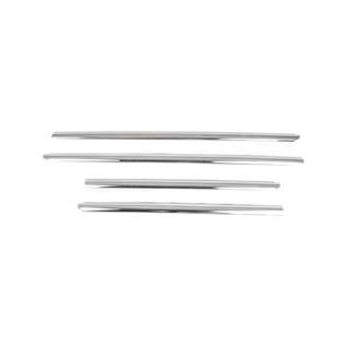 Ornamente Exterioare Geamuri Inox (Sedan, 4 buc) Renault Symbol 1999-2008 foto 3