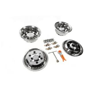 Capace roti inox OEM (2 inele, 4 buc) foto 3
