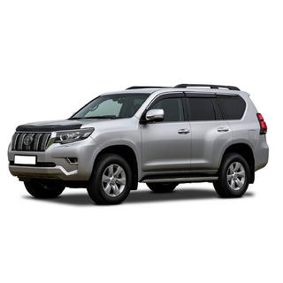Deflectoare geamuri cu ornament cromat Niken Luxury (6 buc) Toyota Land Cruiser Prado 150 2009-2023 foto 1