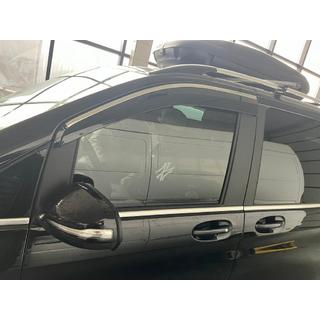 Deflectoare geam cu ornament cromat (2 buc, Niken Future) foto 1