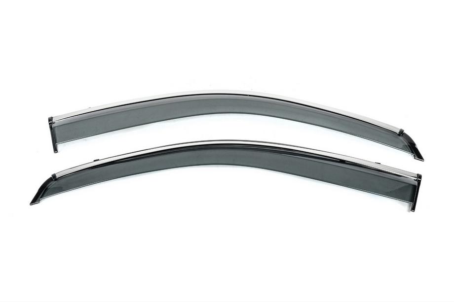 Mercedes Vito/V-class W447 2014- Deflectoare geam cu ornament cromat (2 buc, Niken Future) Foto 3