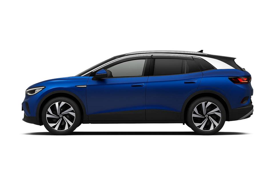 Volkswagen ID.4 2020- Deflectoare geamuri cu ornament cromat Niken Luxury (4 buc) Foto 1