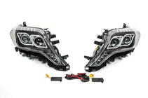 Toyota Land Cruiser Prado 150 2009-2023 Faruri fata FullLED (2013-2017, Set 2 buc) foto 1