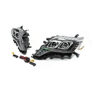 Faruri fata FullLED (2013-2017, Set 2 buc) Toyota Land Cruiser Prado 150 2009-2023 foto 2
