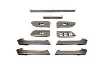 Toyota Land Cruiser Prado 150 2009-2023 Set inserturi aspect lemn inchis foto 1