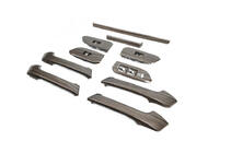 Toyota Land Cruiser Prado 150 2009-2023 Set inserturi aspect lemn inchis foto 2