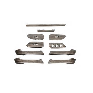 Set inserturi aspect lemn inchis Toyota Land Cruiser Prado 150 2009-2023 foto 1