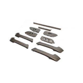 Set inserturi aspect lemn inchis Toyota Land Cruiser Prado 150 2009-2023 foto 2