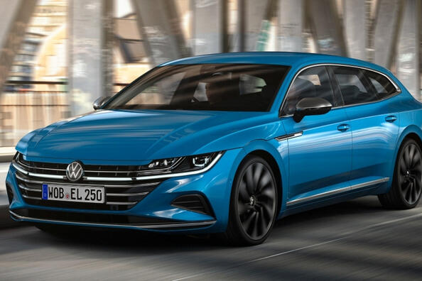 Volkswagen Arteon Shooting Brake: break practic și stilat Fotografie 3