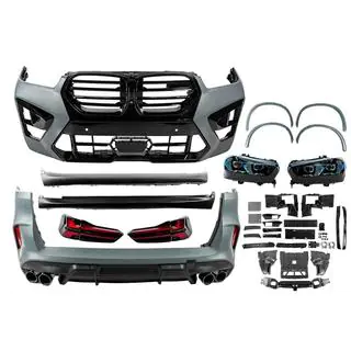 Kit caroserie facelift catre X5M F95 LCI foto 3