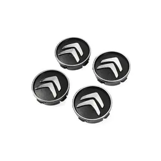Capace centrale janta negre cit5955tur-bl (59mm la 55mm, 4 buc) foto 2
