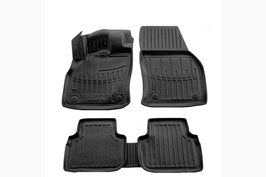 Audi Q3 2019–2025 Covorase cauciuc Stingray 3D (5 buc, poliuretan) Image