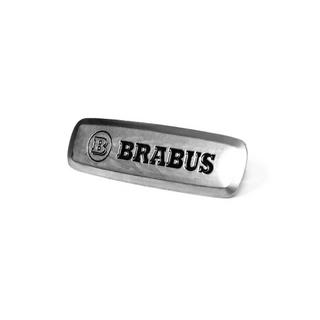 Brabus Emblema aluminiu pentru covorase (1 buc) foto 2