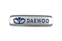 Daewoo Emblema aluminiu pentru covorase auto (1 buc) foto 1