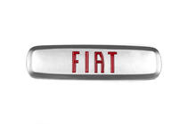 Fiat Emblema aluminiu pentru covorase auto (1 buc) foto 1
