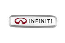 Infiniti Emblema aluminiu pentru covorase auto (1 buc) foto 1