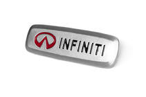 Infiniti Emblema aluminiu pentru covorase auto (1 buc) foto 2