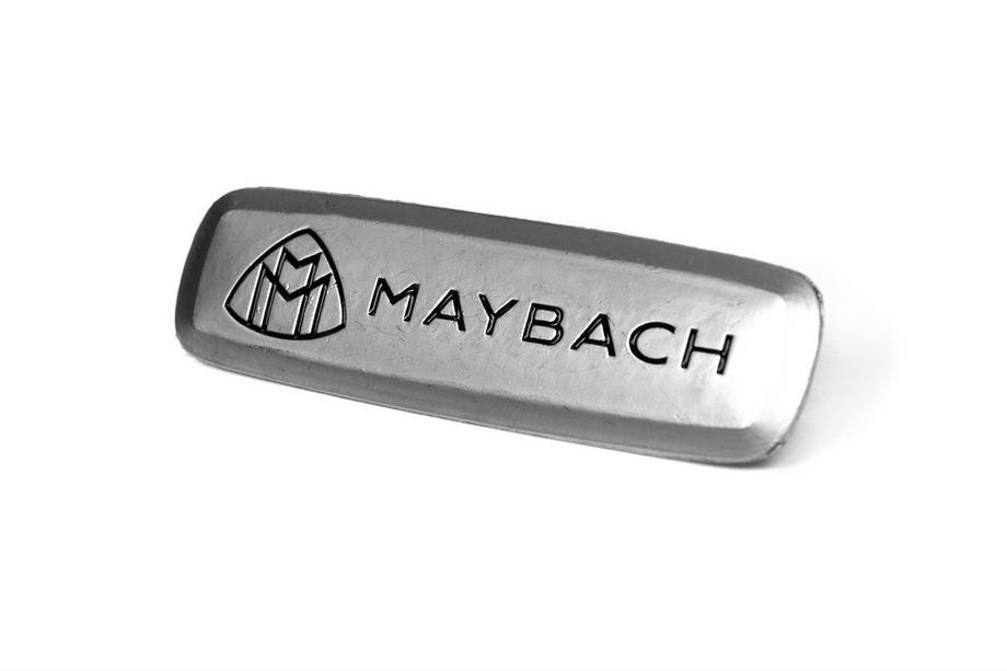 Mercedes-Benz Maybach Emblema aluminiu pentru covorase (1buc) Foto 2