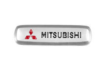 Mitsubishi Emblema aluminiu pentru covorase auto (1 buc) foto 1