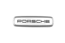 Porsche Emblema aluminiu pentru covorase auto (1 buc) foto 1