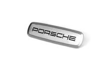 Porsche Emblema aluminiu pentru covorase auto (1 buc) foto 2