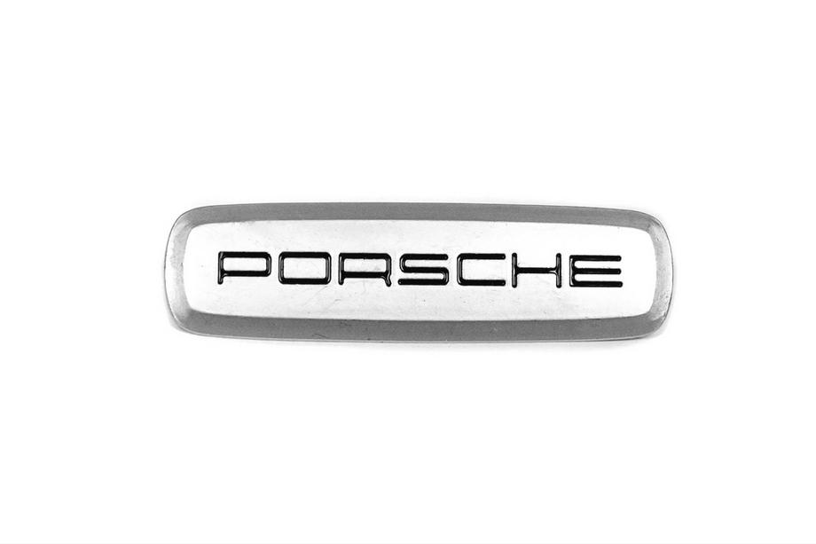 Porsche Emblema aluminiu pentru covorase auto (1 buc) Image