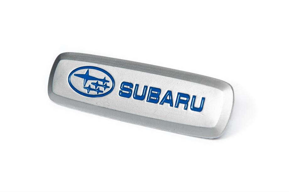 Subaru Emblema aluminiu pentru covorase auto (1 buc) Image