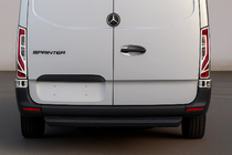 Mercedes Sprinter W907/W910 2018- Capace Stopuri V-1 (2 buc, inox) Carmos foto 1